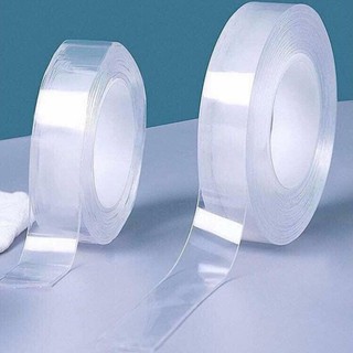 [ SALE ] Cuộn băng keo 2 mặt trong suốt cao cấp chịu lực chịu nhiệt tốt loại 3m
