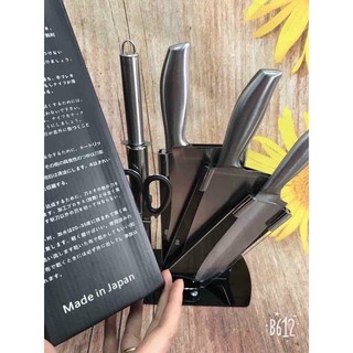 Bộ dao nhật inox 6 món cao cấp