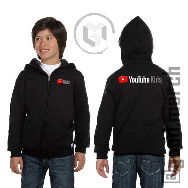 Áo Khoác Hoodie In Chữ Youtube Dễ Thương Cho Bé