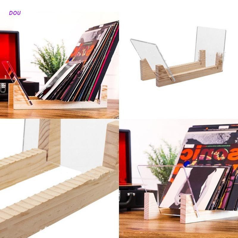 STURDY Giá Đỡ Đĩa Thu Âm Bằng Acrylic Trong Suốt