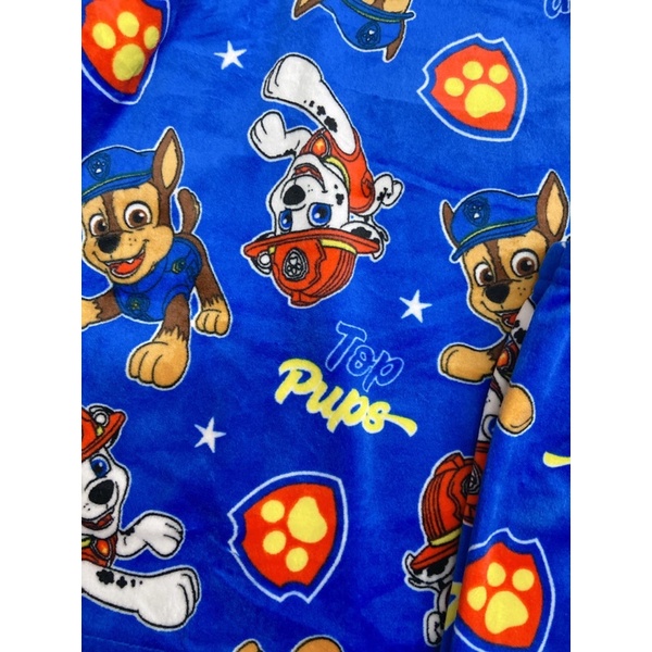 Bộ ngủ bộ băng nhung mặc nhà Paw patrol chó cứu hộ cho bé Thu đông 2022