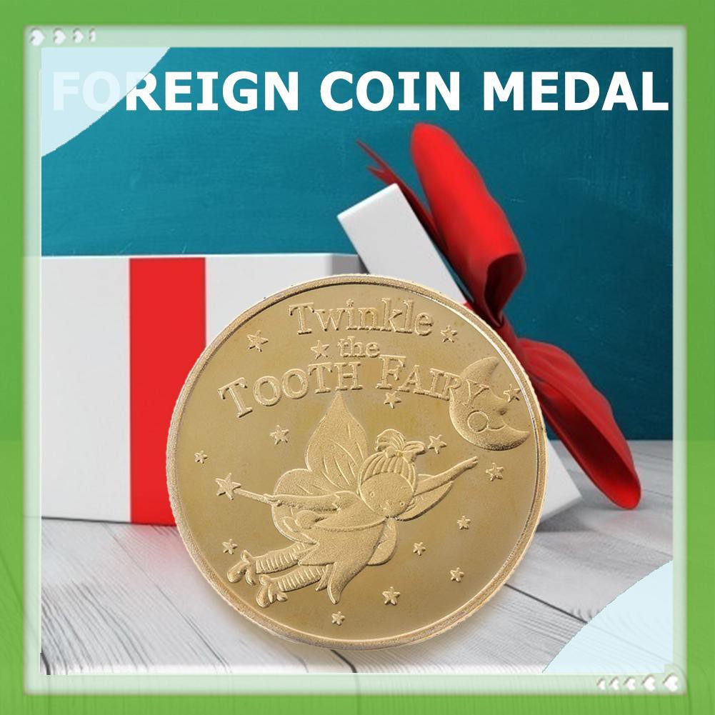 Aigoni Đồng Xu Mạ Vàng Sáng Tạo Xinh Xắn Cho Bé