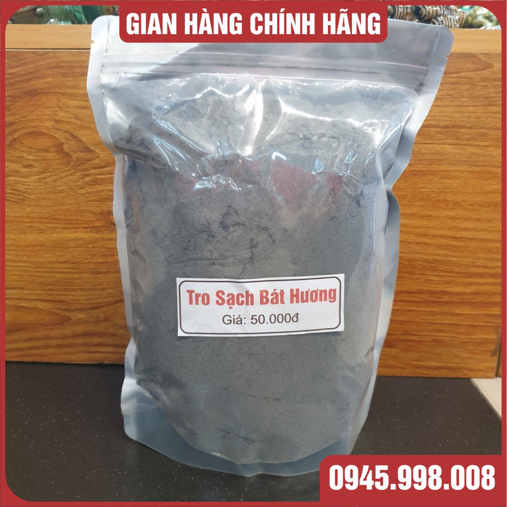 [giá khuyến mãi] Tro sạch thay bát hương đóng gói 500g - XƯỞNG GỐM VIỆT