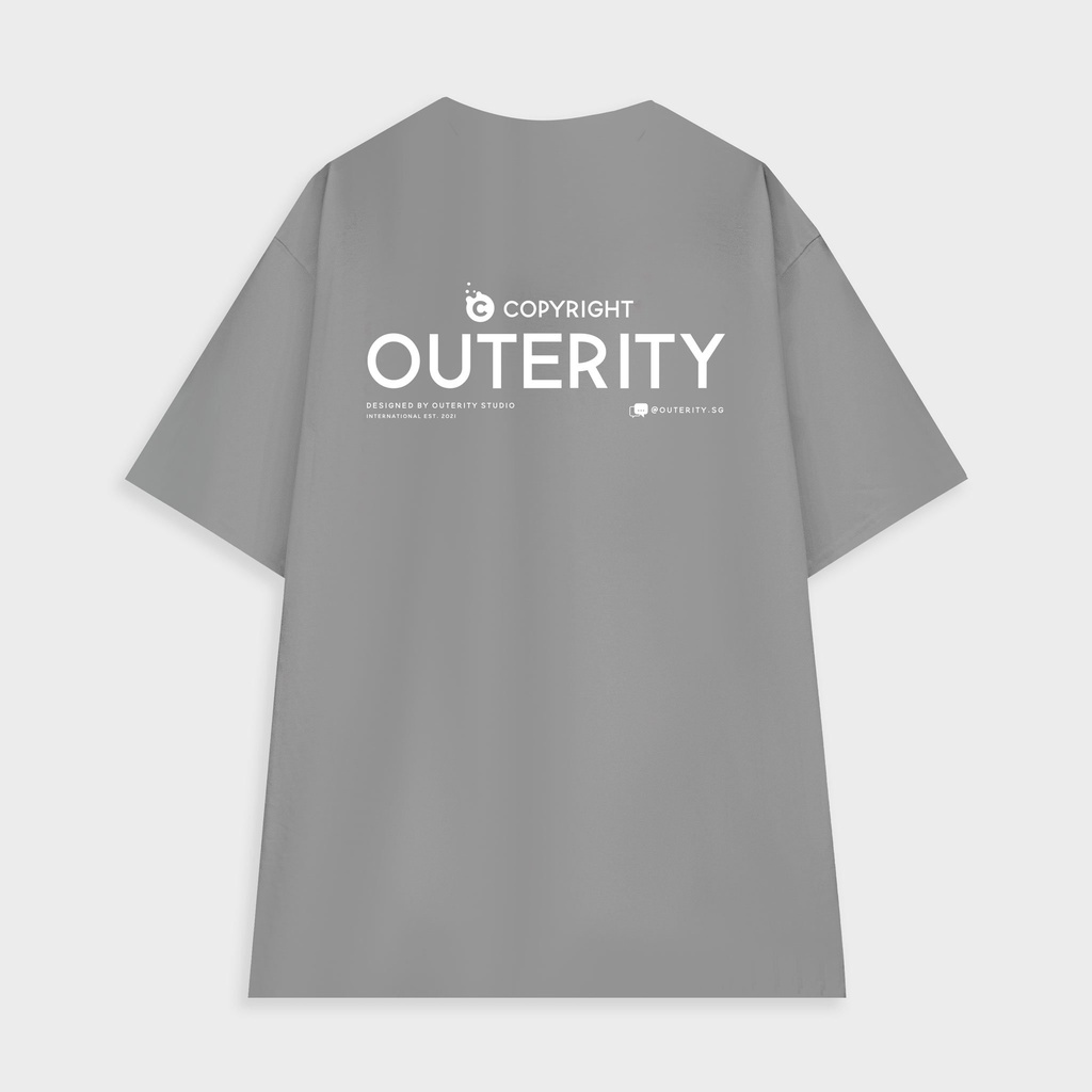 Áo thun Outerity Bazic Tee v2.0 / màu Xám ORP159