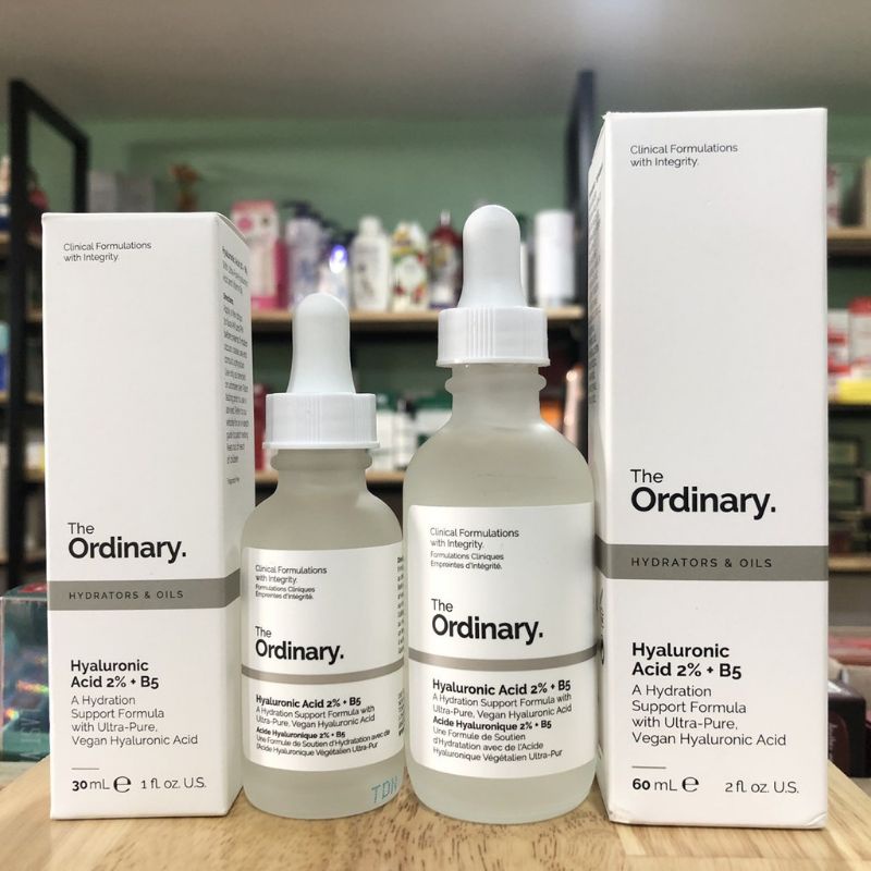 Cấp ẩm hồi phục da Hyaluronic Acid 2% + B5 - The Ordinary 60ml