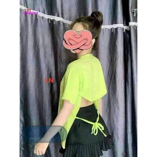 Áo Thun Tay Lỡ Form Rộng Unisex , Áo Thun Buộc Dây Lưng Siêu Xinh (Kèm Ảnh Thật)