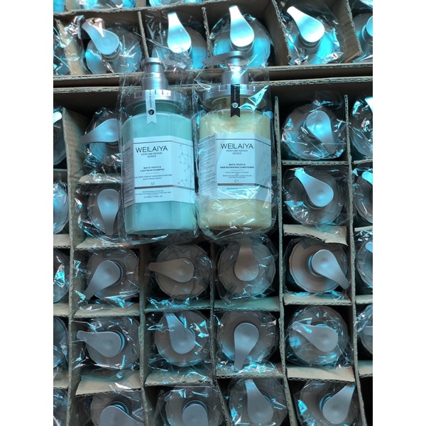 Dầu GỘI &amp; XẢ PHỤC HỒI ĐA TẦNG NẤM Weilaiya ( kèm quà tặng trị giá 200k khi mua 1 set )