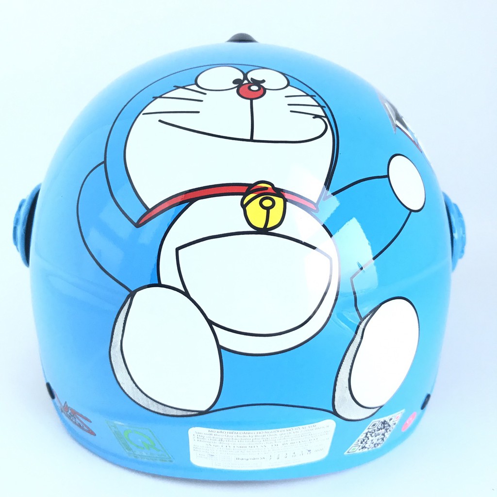 Mũ bảo hiểm trẻ em tem Doreamon - Among US - V&amp;S Helmet - Dành cho bé từ 3 đến 6 tuổi - Vòng đầu 50-52cm - VS103KS