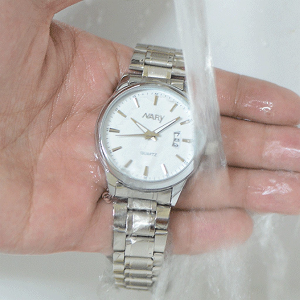 Đồng hồ đeo tay nam mặt kính sapphire chống nước chống xước - đồng hồ dạ quang