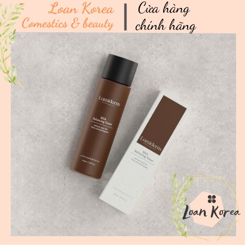 Toner BHA 2% Lumiderm Làm Sạch Sâu Da, hỗ trợ đánh bay mụn