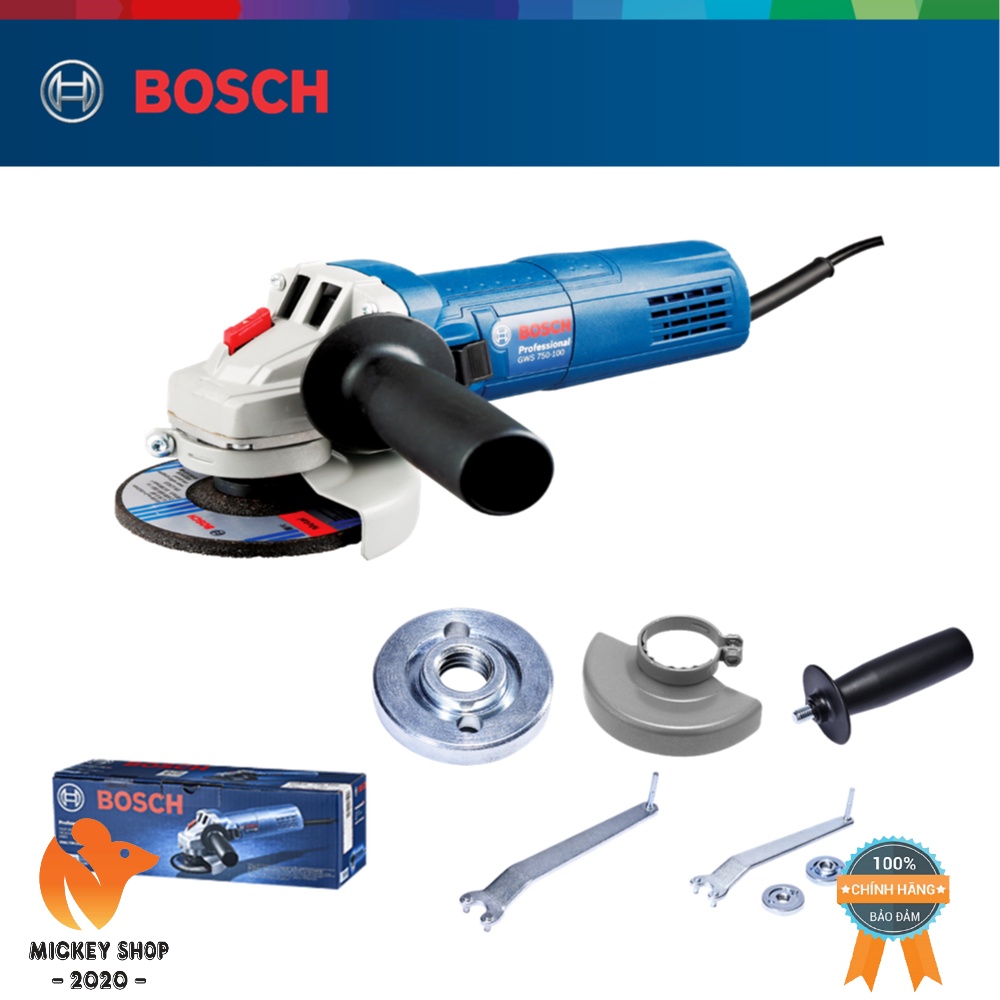 [Chính Hãng] Máy mài góc Bosch GWS 750-100