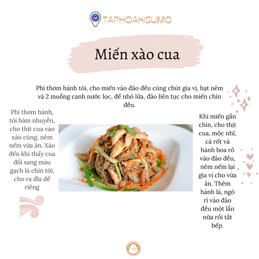 Miến phú hương yến tiệc ACECOOK gói 210 gram