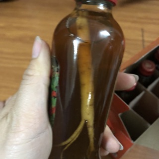 NƯỚC SÂM TƯƠI NGUYÊN CỦ HÀN QUỐC ( hộp 10 chai)