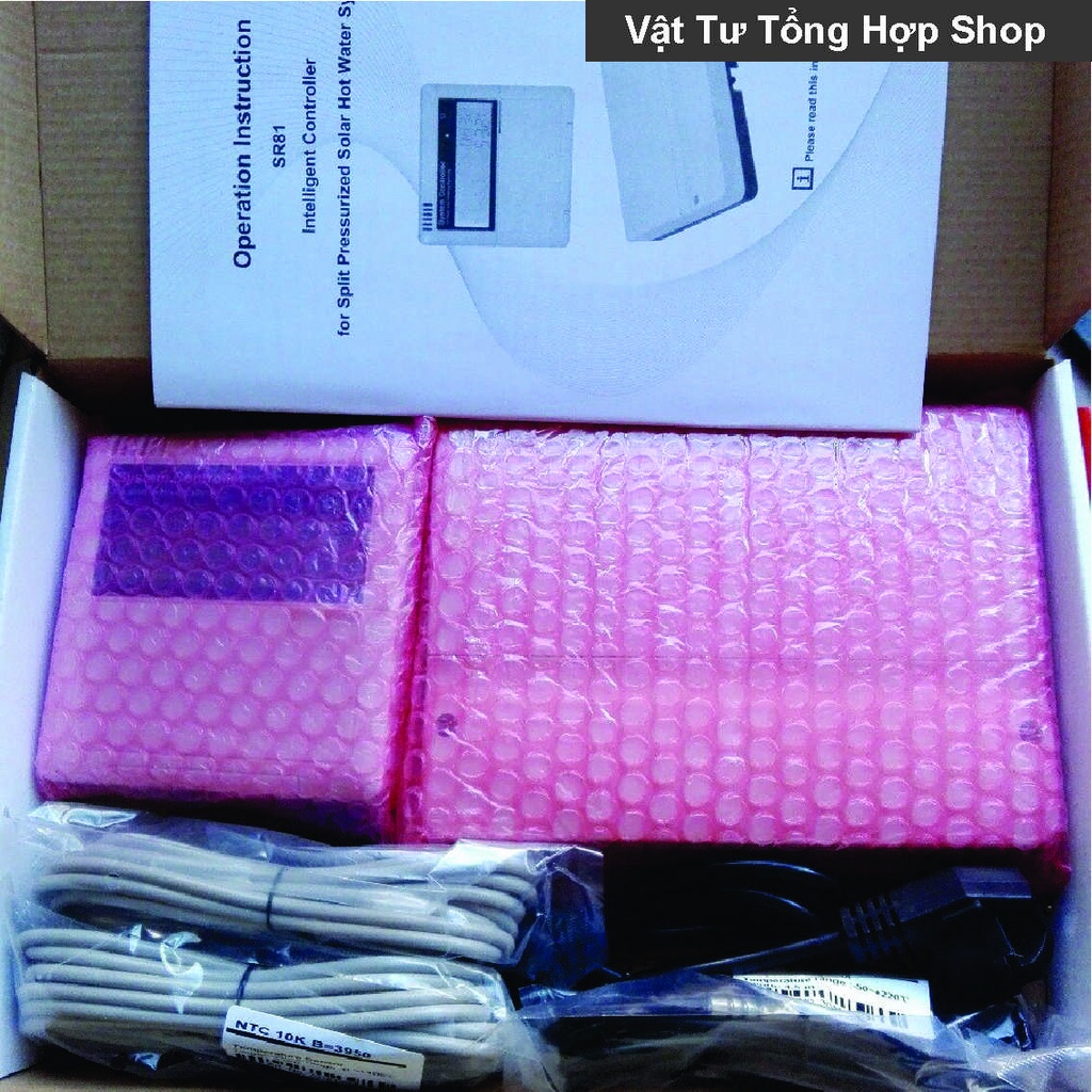 Bộ điều khiển nhiệt độ và Bơm nước Tuần hoàn cho Nước Nóng Trung tâm  SR81