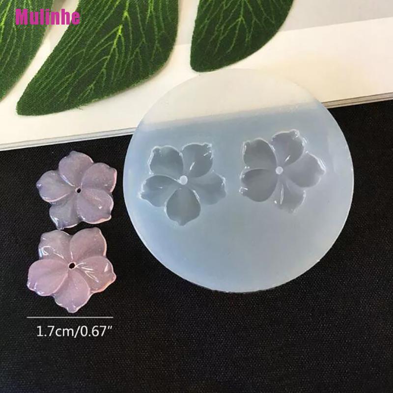 1 Khuôn Làm Kẹp Tóc Hình Hoa Bằng Epoxy Pha Lê DIY