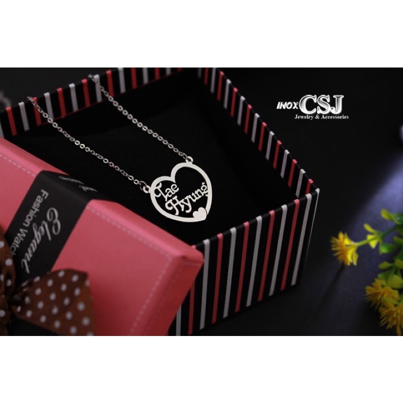 Dây chuyền inox idol BTS,EXO không đen không gỉ
