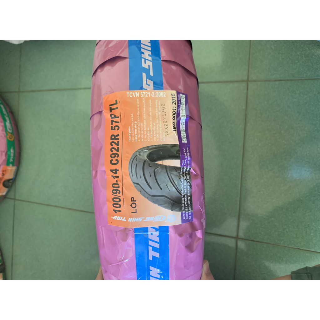 Lốp xe máy Chengshin 100/90-14 Sau SH mode, PCX,