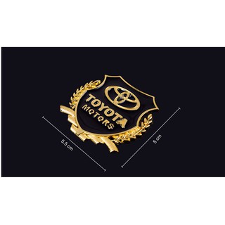 BIỂU TƯỢNG BÔNG LÚA TOYOTA DÁN HÔNG XE