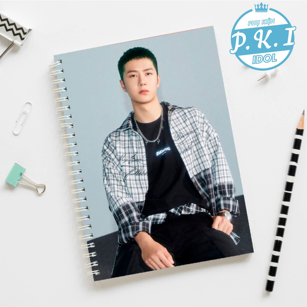 Sổ Còng NOTEBOOK In Hình Vương Nhất Bác 2021 - QUÀ TẶNG C-POP