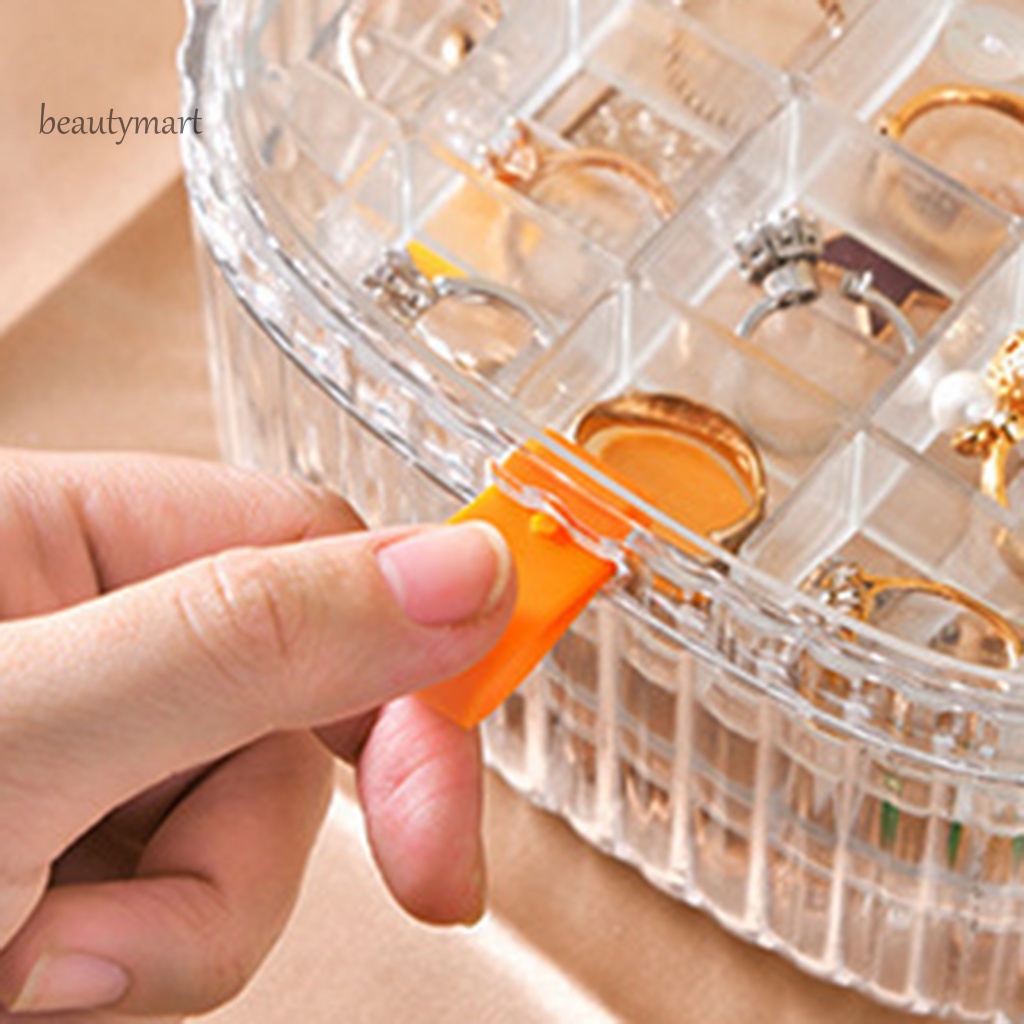 Hộp Đựng Nhẫn Nhiều Tầng Chống Bụi Tiện Dụng Cho Gia Đình