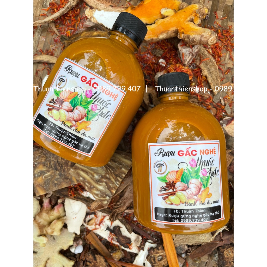 Nghệ Gấc Hạ Thổ Dành Cho Da Mặt 500ml
