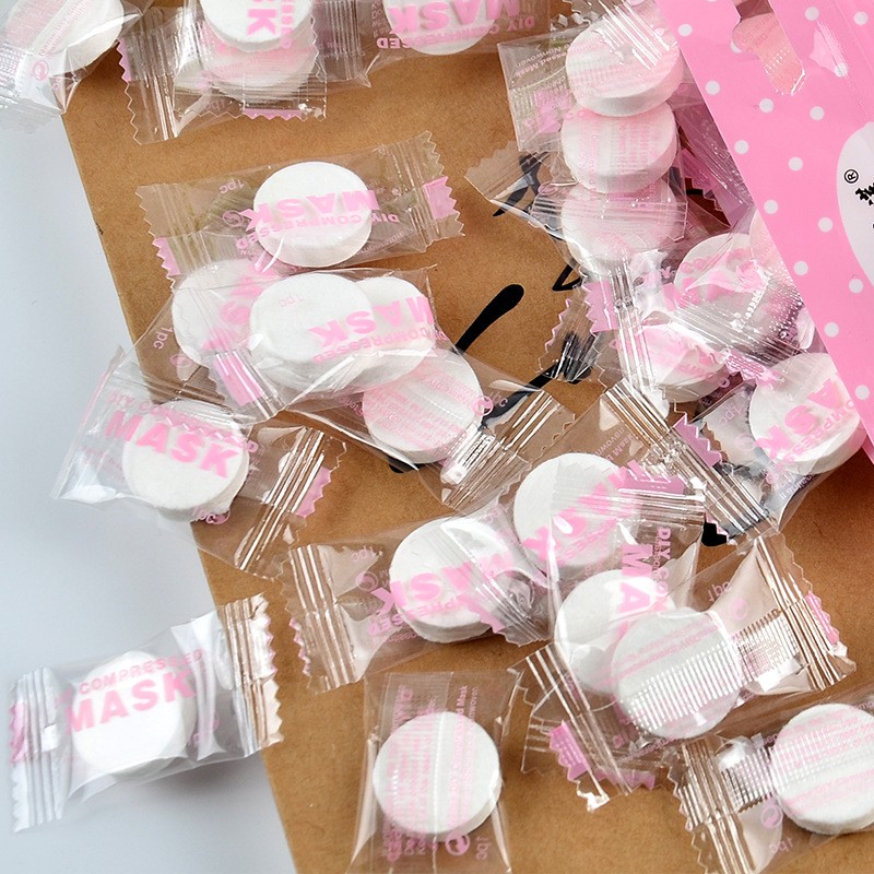 Mặt nạ giấy dạng viên nén cấp ẩm thải độc hiệu quả