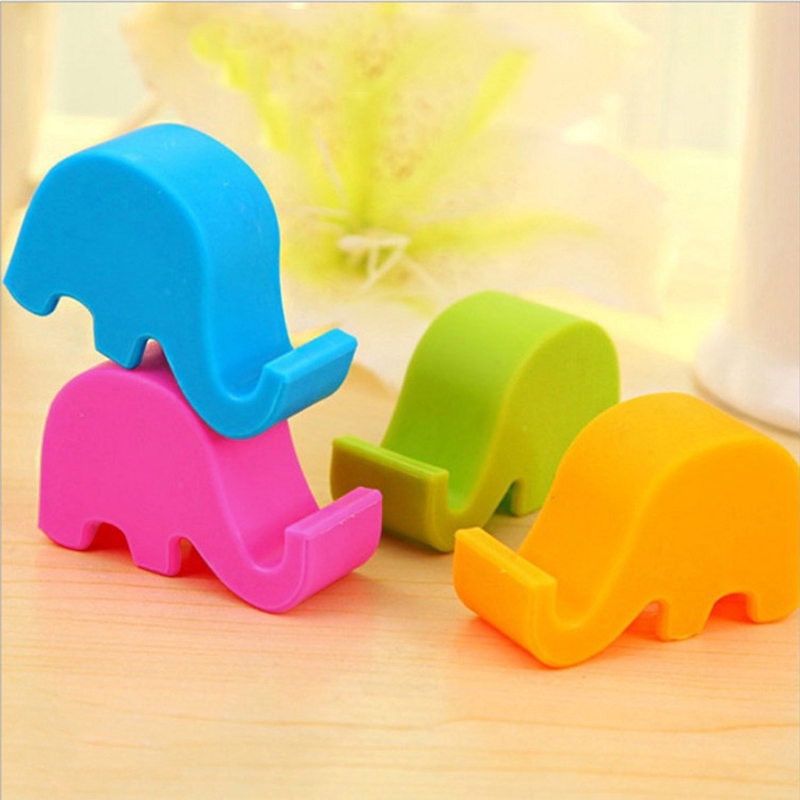 giá đỡ điện thoại tạo hình chú voi độc đáo