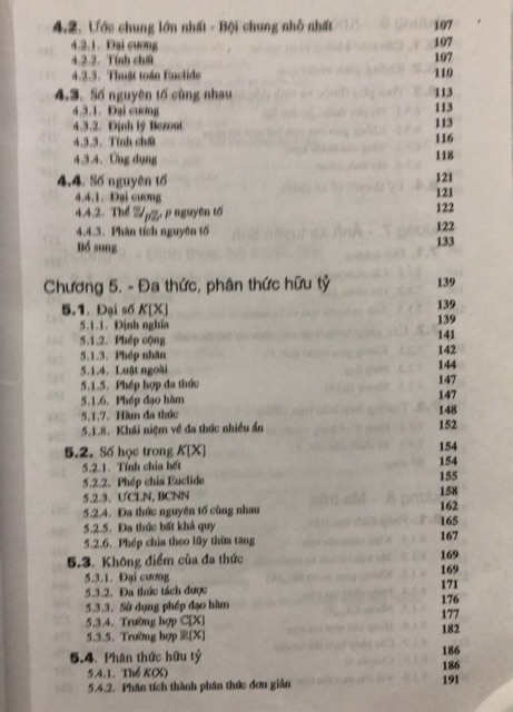 Sách - Giáo trình Toán Tập 5: Đại số 1