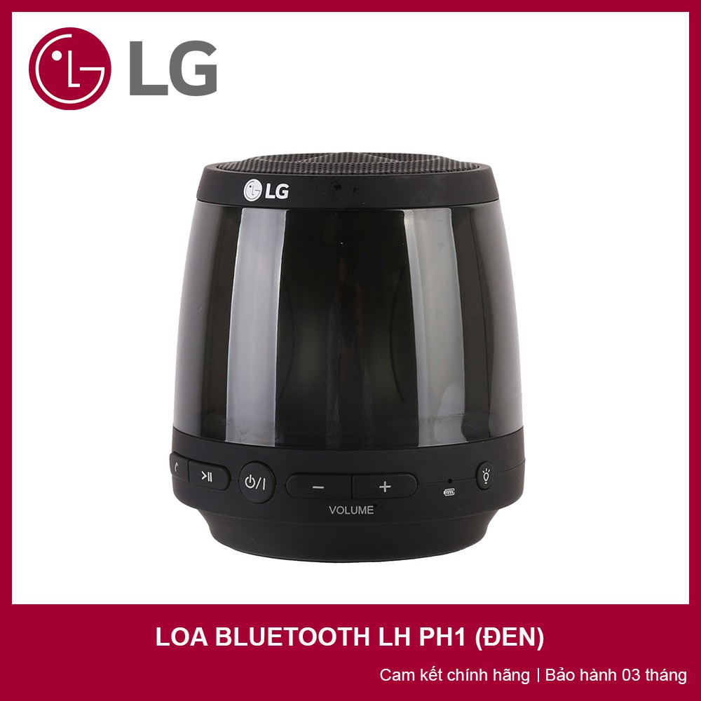 [CHÍNH HÃNG, NGUYÊN SEAL] Loa Bluetooth LG PH1 chính hãng (Đen)