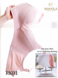This single-breasted bra has a sexy breast effect