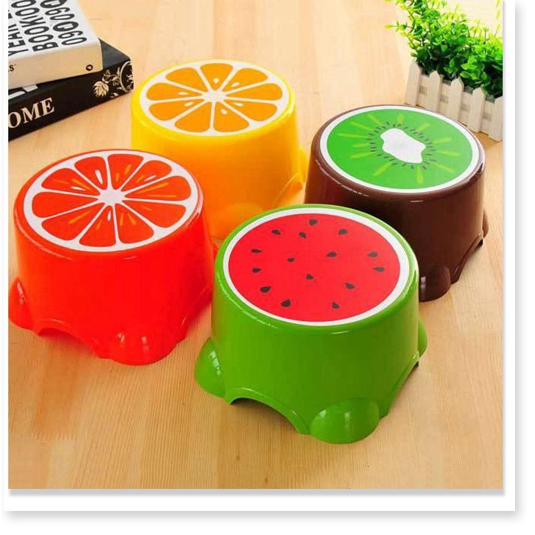 Xả Kho - Ghế nhựa 3d hình trái cây nhiều mẫu cho bé yêu | BigBuy360 - bigbuy360.vn