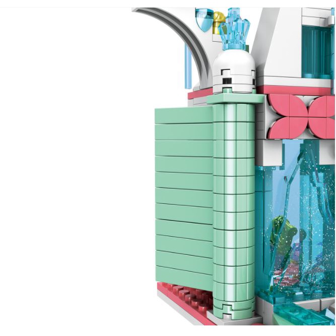 Đồ chơi lắp ráp kiểu lego Mô Hình Lâu Đài Công Chúa Băng Giá Model 3060 với 943 chi tiết