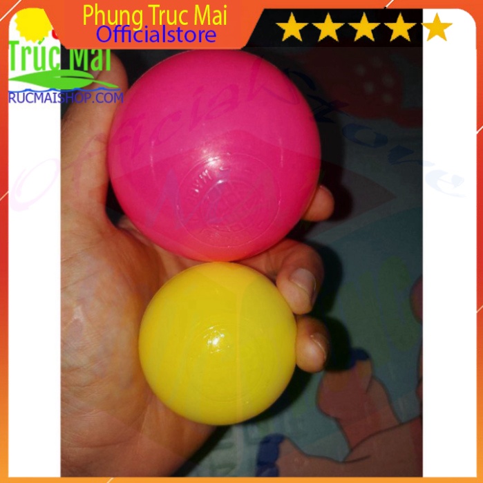 100 bóng nhựa Việt Nam 8cm ✅ đồ chơi trẻ em