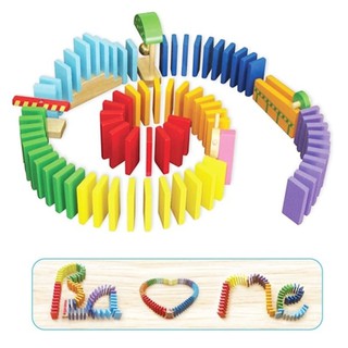 Đồ Chơi Gỗ Domino 100 Quân DMN11