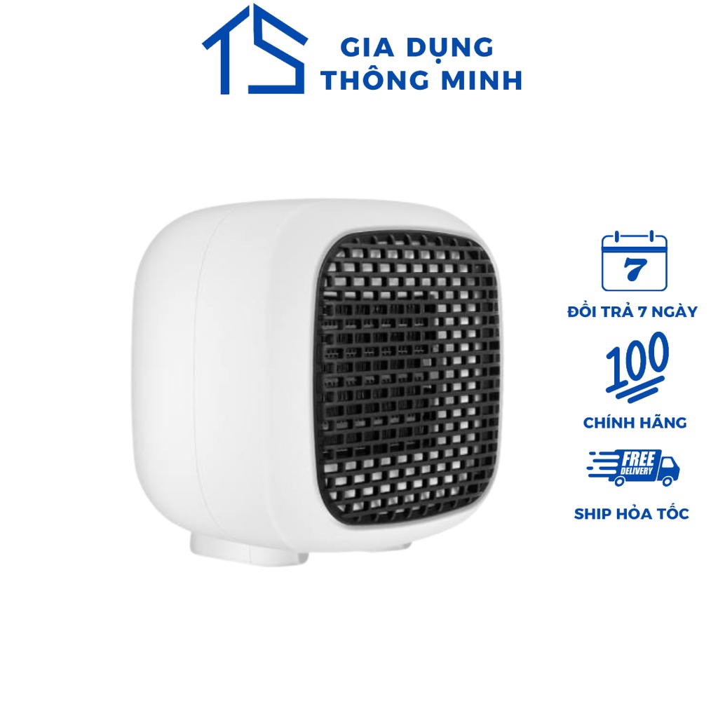 Máy sưởi gốm mini công nghệ PTC Ceramic 800W nóng nhanh, tiết kiệm điện, không phát sáng, không gây bỏng, không dùng oxy