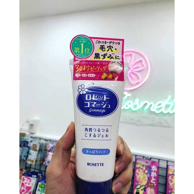 Tẩy da chết Rosette nhật bản