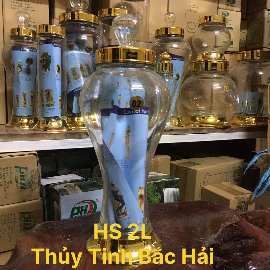 BÌNH NGÂM RƯỢU THỦY TINH CAO CÂP SẢN XUẤT TẠI VIỆT NAM HS 1L,1.5L và 2L