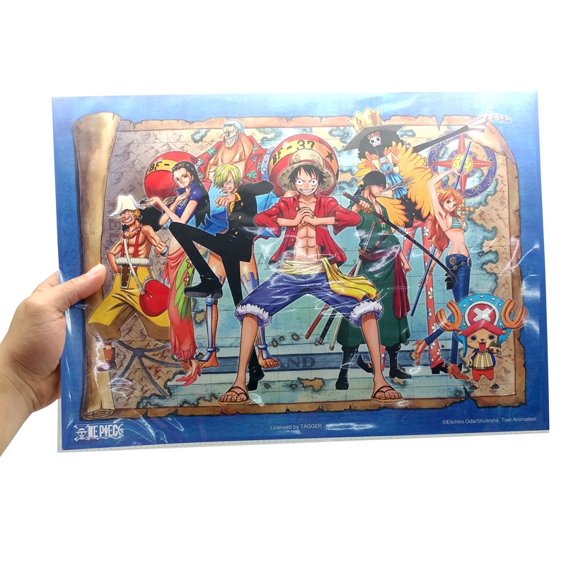 Poster One Piece - Băng Mũ Rơm Sẵn Sàng Đến New World - TeenBox