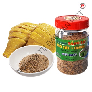 Muối tiêu chanh - sáng lợi - lọ 120g - đặc sản phú quốc