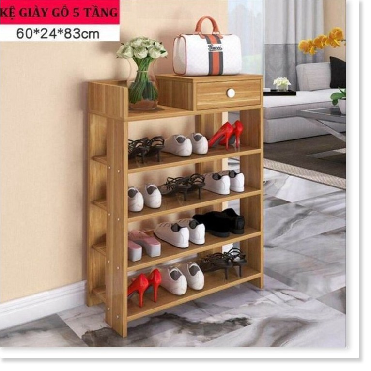 TỦ ĐỂ GIÀY GỖ 5 TẦNG MDF, LẮP RÁP THÔNG MINH CỰC CHẮC CHẮN TẠO NÉT HIỆN ĐẠI SINH ĐỘNG KHÔNG GIAN SỐNG