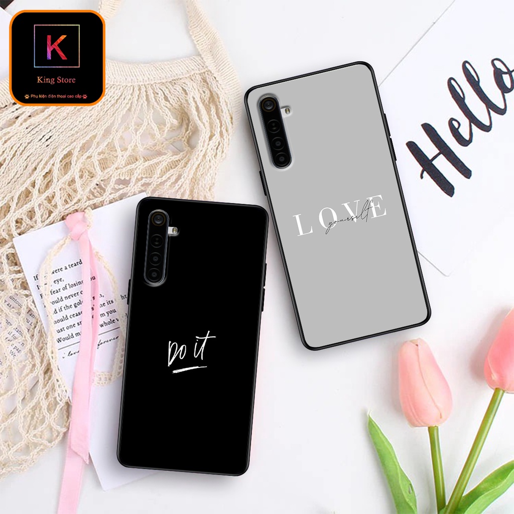 Ốp lưng Oppo Realme 6 - Realme 6 Pro - Ốp Oppo in hình WordLove - Chất liệu TPU siêu bền