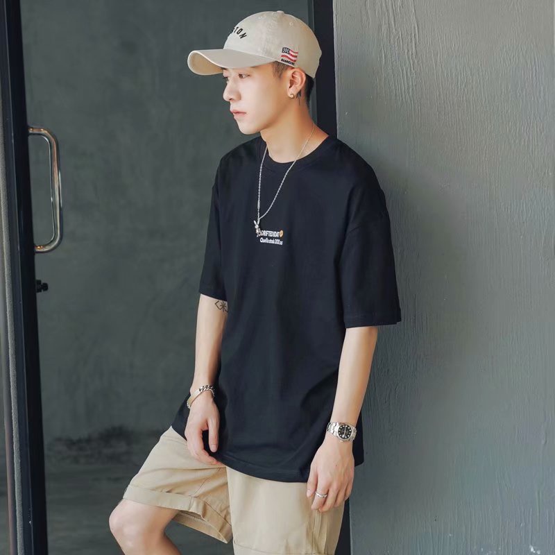 Áo thun ngắn tay dáng rộng in hình mèo và chuột thiết kế dễ thương phong cách Hàn Quốc thời trang mùa hè cho cặp đôi