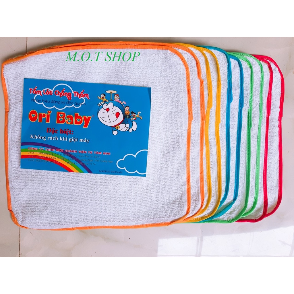Tấm lót chống thấm ORY BABY/ ĐÔ RÊ MON 10 miếng/1 túi