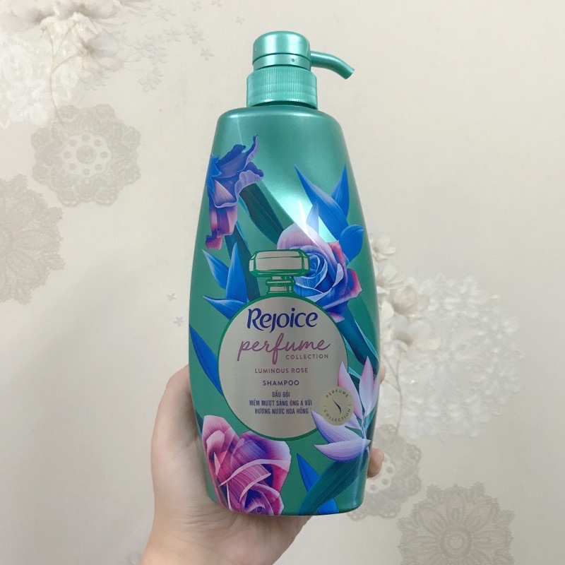 Dầu Gội Rejoice Hương Nước Hoa 650g / 632ml - Hương Hoa Hồng