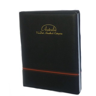 Sổ bìa da Australia Handbook Enterprise 18x22cm