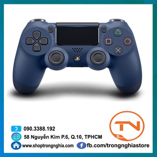 Tay cầm PS4 Pro Màu xanh đậm - Hàng chính hãng Sony