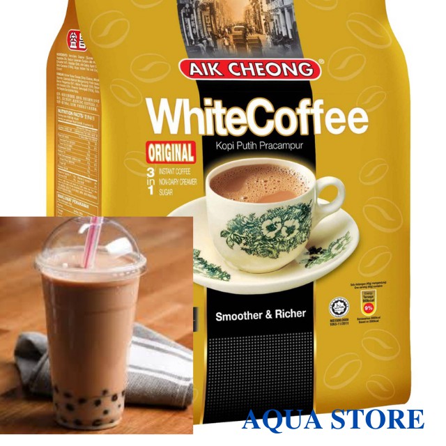 [Hàng Chính Hãng]Cà Phê Trắng White Coffee Aik Cheong Malaysia Original