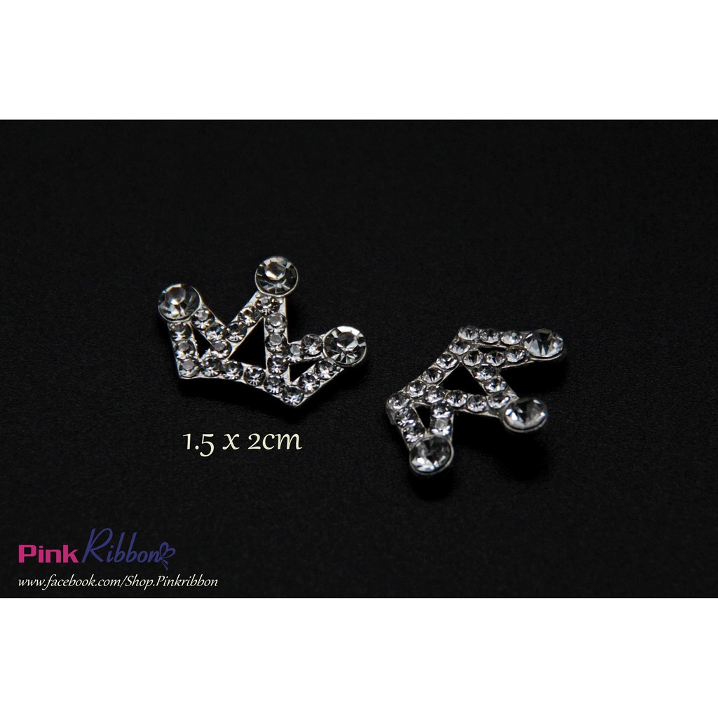 Set 2 cái vương miện đá bé