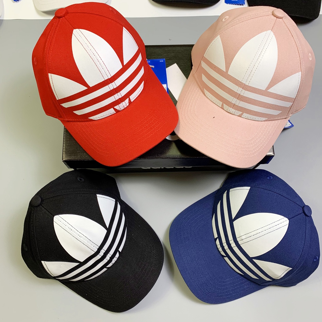 💖  Mũ thời trang Adidas RELAXED BIG TREFOIL HAT - CM3916 CM3917 CM3918 CM3919 / CAM KẾT XỊN 100%