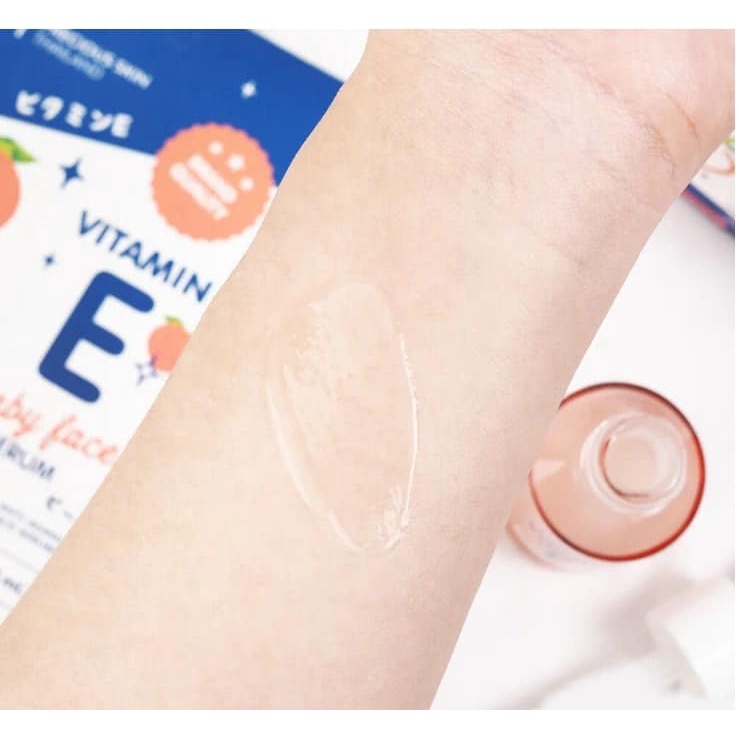 01 Serum Dưỡng Da Vitamin E Baby Face Serum Precious Skin Thái Lan 30ml